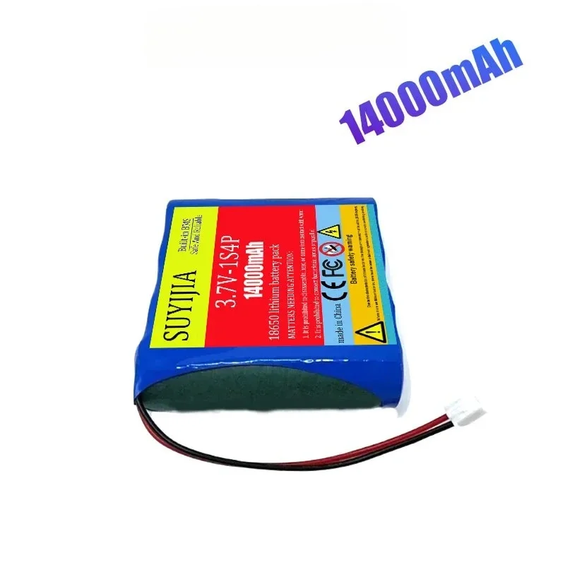 الأصلي 14000 مللي أمبير 3.7 فولت بطارية ليثيوم أيون 1S4P 18650 لعبة صالون تجميل بطارية قابلة للشحن حزمة SM XH2.54 المكونات المدمج في BMS #5