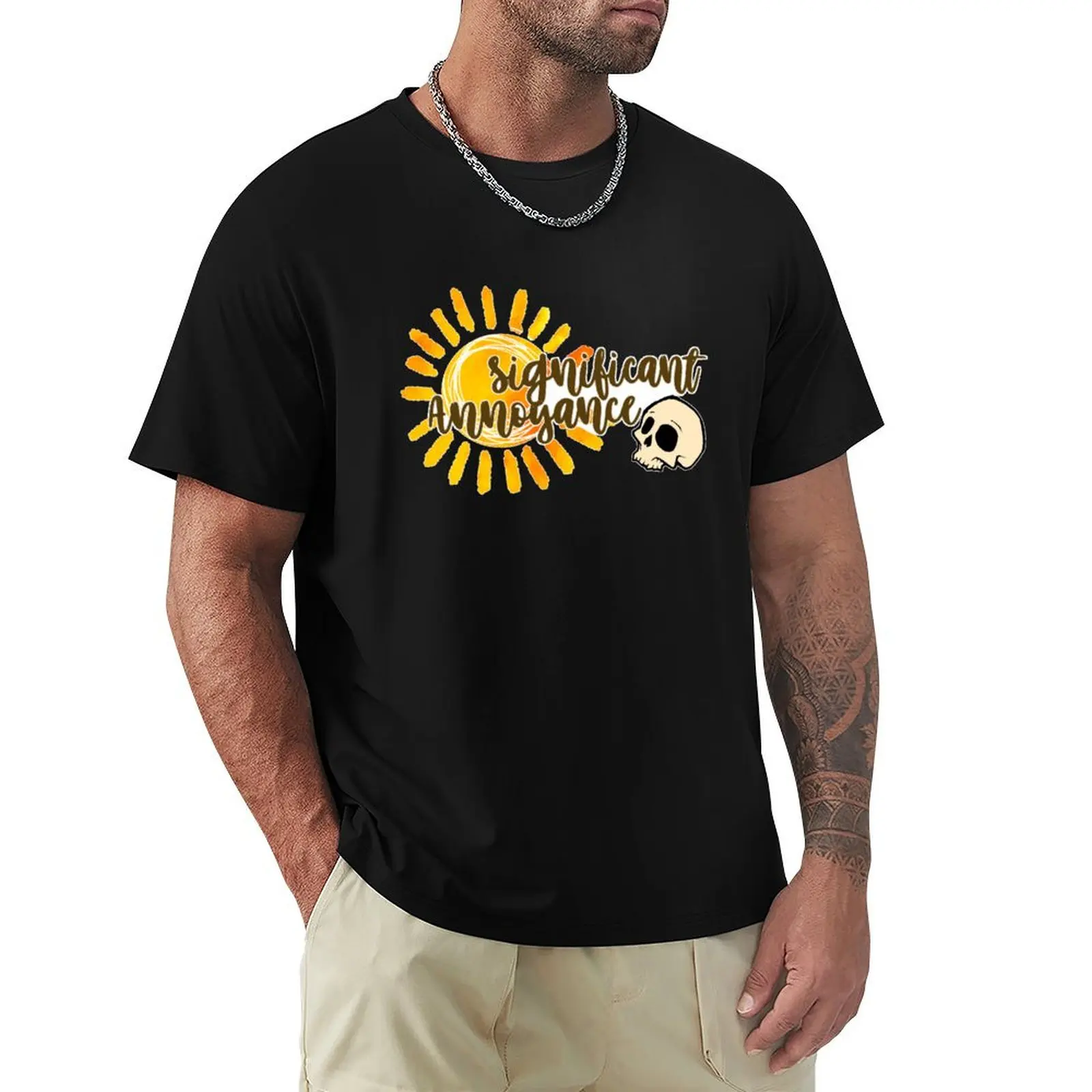 Percy Jackson - Significant Annoyance 2.0 Solangelo T-Shirt Casual Trendy Streetwear Tee Shirt