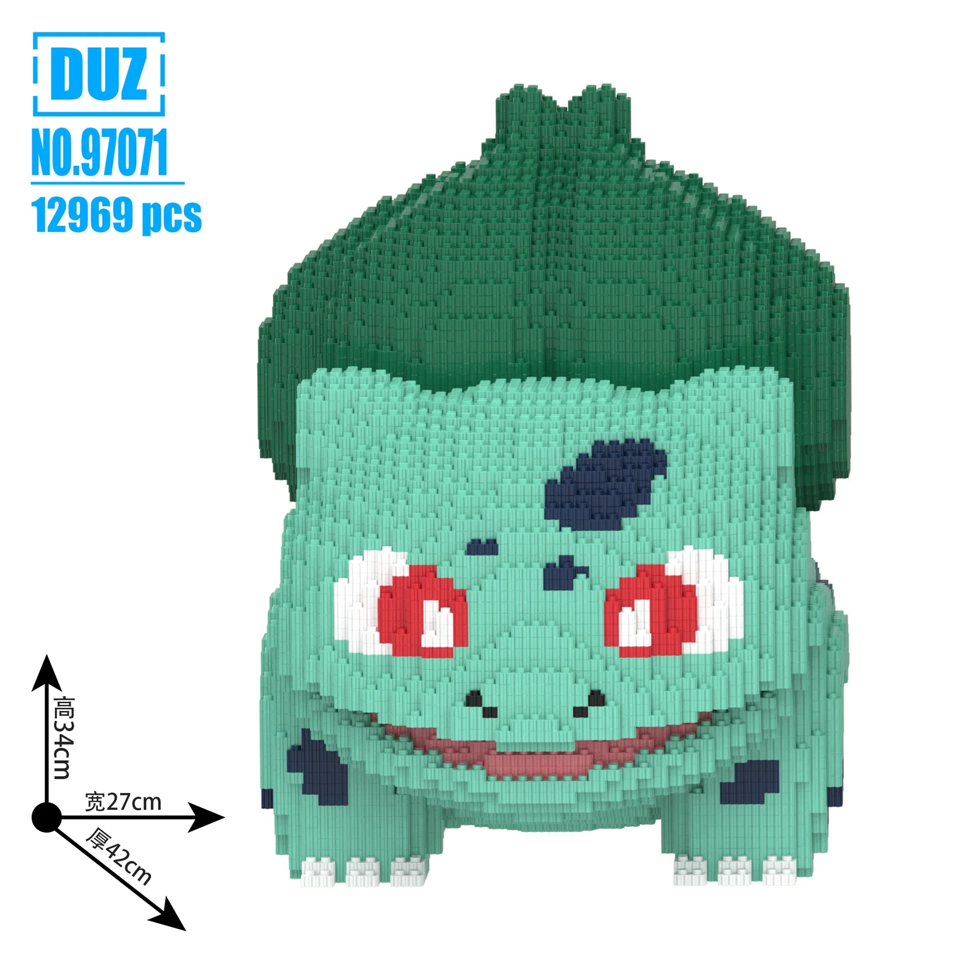 keeppley Nette Pokemon Pikachu Baustein 3D Bulbasaur Charmander Modell Montage Verbindung Mini Ziegel Figur Spielzeug für Home Dekoration 3