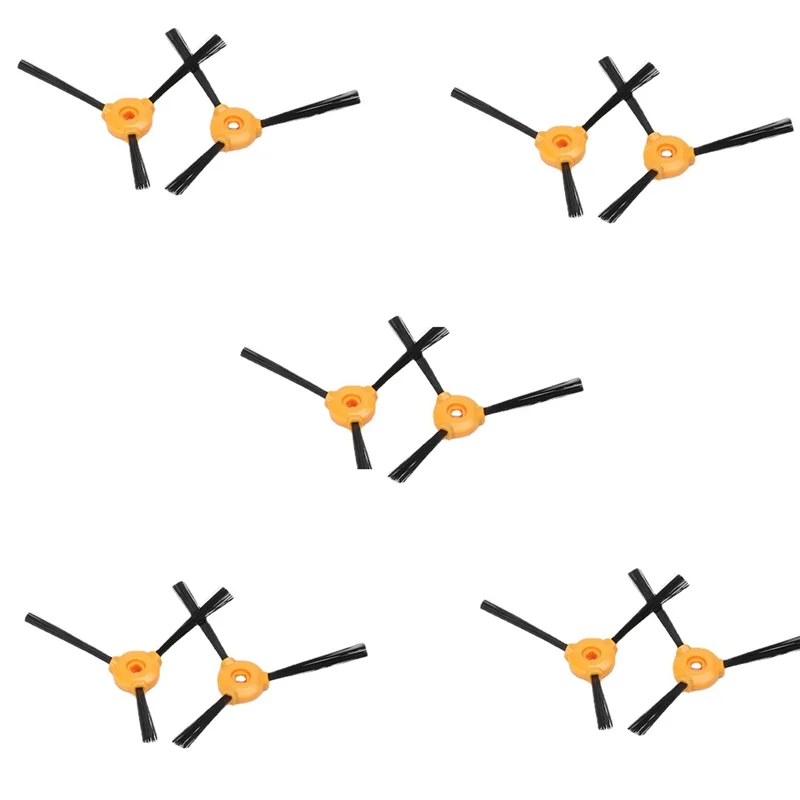 F-3C 10 шт. боковая щетка для Ecovacs Sweeper N79 N79S Lele DN620 Magic Card боковая щетка запасные части для робота аксессуары