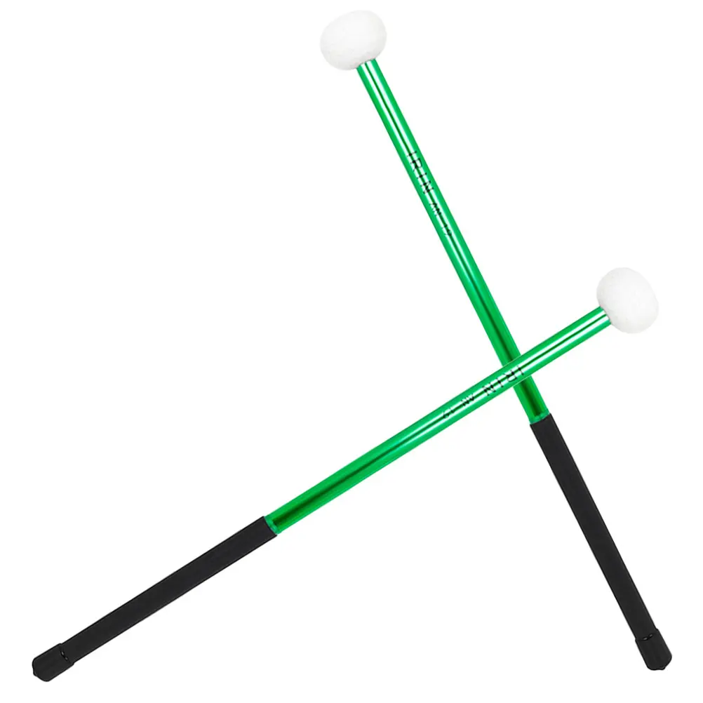 

Aluminum Alloy Drumsticks for Felt Hammer Students Durable Percussion Handle Practice Tip
