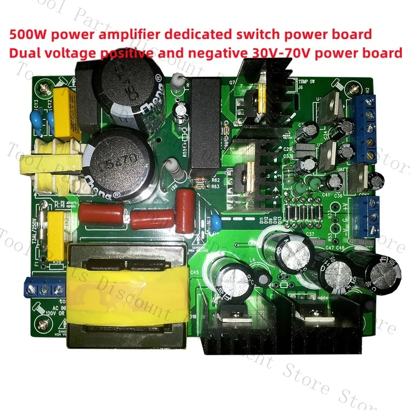 

Excellent 500W Amplifier Switching Power Supply Board Dual-Voltage PSU+/-30V +/-55V +/- 60VDC +/- 50VDC+/-70V,Stable Performance