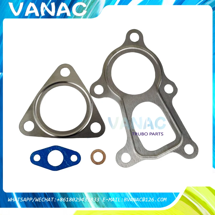 49177-02501 مجموعة حشيات التوربينات TD04 49177-02500 مجموعات معدنية توربو لميتسوبيشي باجيرو II 2.5TD 100HP 4D56TD 1990-1997 #1