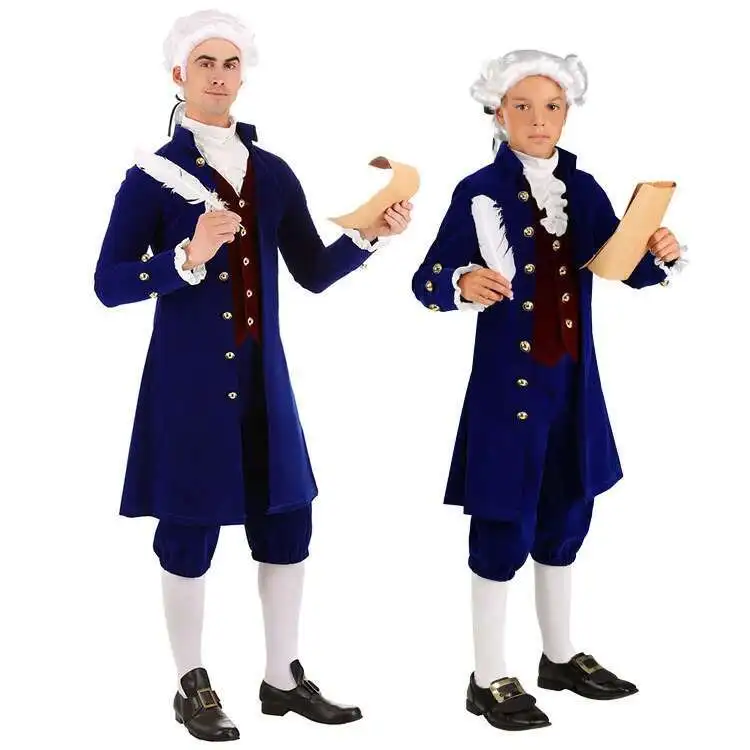 

Halloween And Christmas Costume For Kids, Wig Set, Coat, Costume, Party, Carnival, Cosplay, Christmas