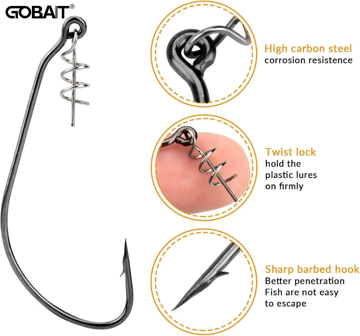 10Pcs Screw Lock Ho…