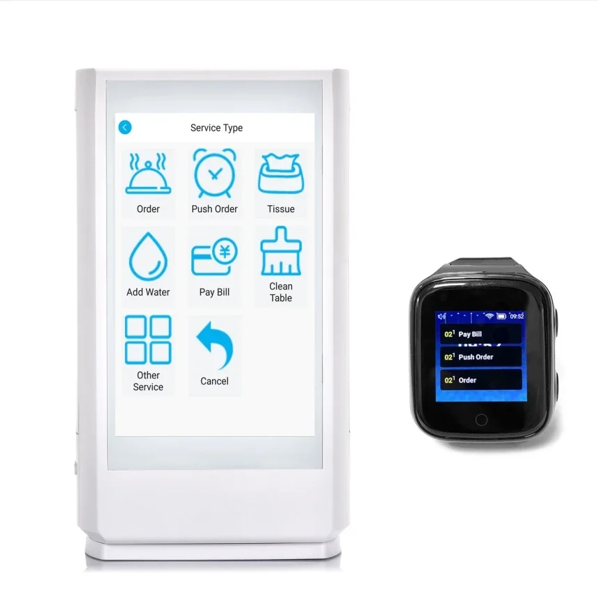 레스토랑 콜 시스템 테이블 상위 주문 음식 디지털 메뉴 디스플레이, 다른 호텔 상업 서비스 장비, 케이터링 용품