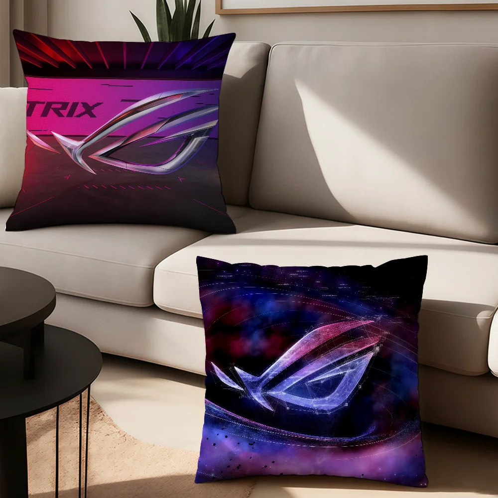 Cool Fashion A-ASUS R-ROG cushion cover Anti-dustmite Sofa Cushion Decorative Office Cover Lounge Area Indoor & Outdoor Use
