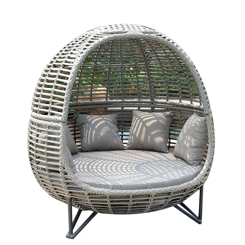 

Outdoor, Teng chair, reclining bed, leisure outdoor courtyard, rattan, sofa, round bed, furniture