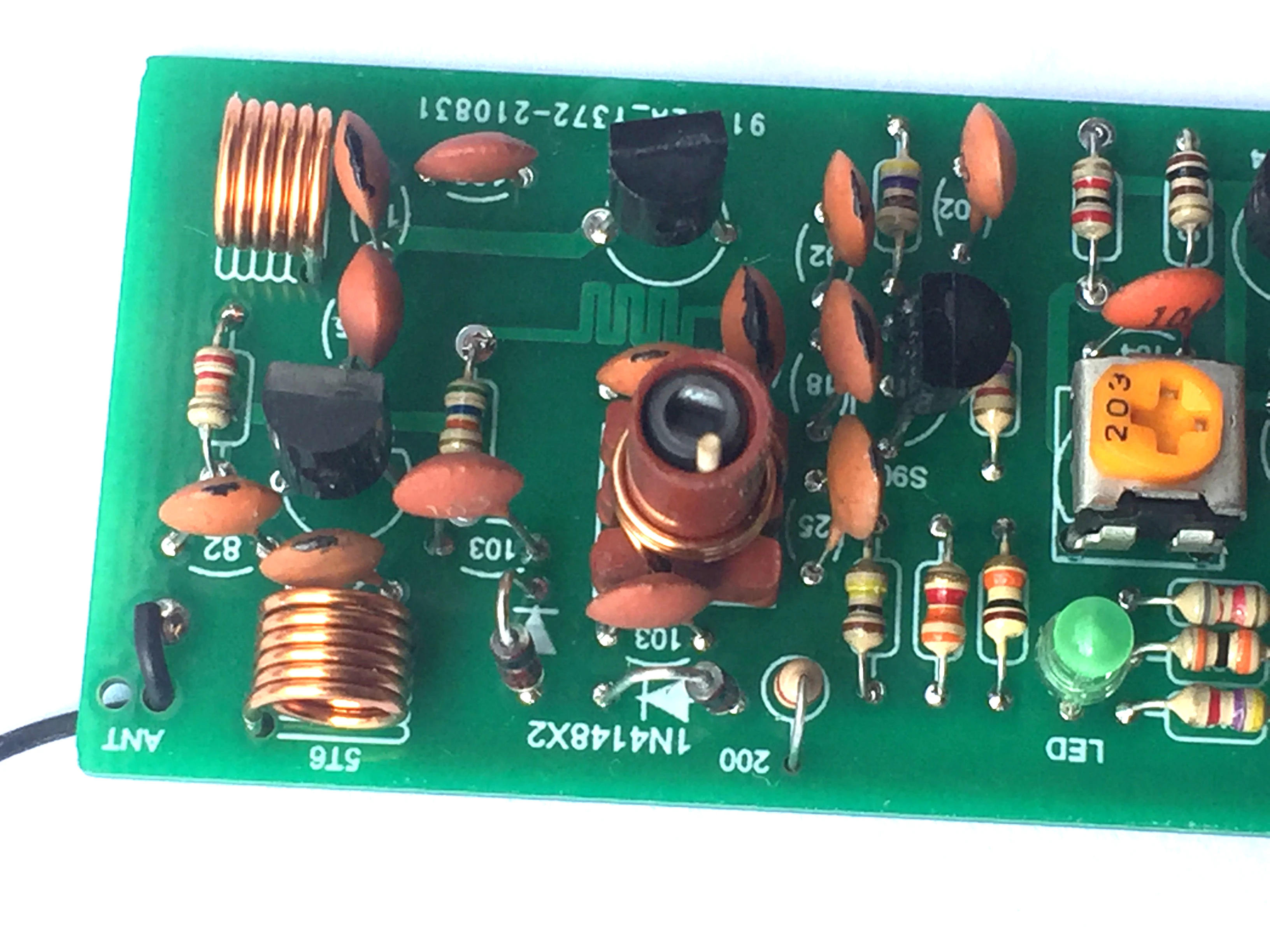 Kit Student Experimental FM Transmitter Wireless Microphone