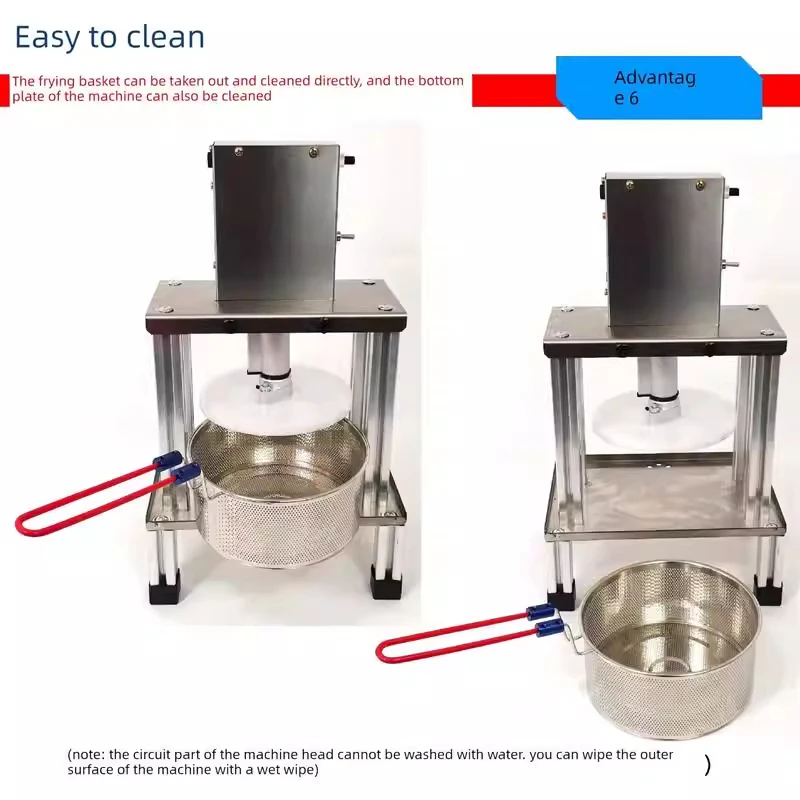 Máquina Deshidratadora de Vegetales Eléctrica de 3L, Multifuncional, Máquina Separadora de Residuos de Vino, Máquina Exprimidora de Relleno para Empanadillas