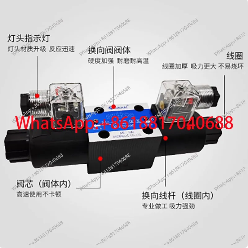 

Hydraulic solenoid directional valve DSG-02-3C2/DSG-02-3C6/DSG-02-2B2/3C4/3C3/2B3B