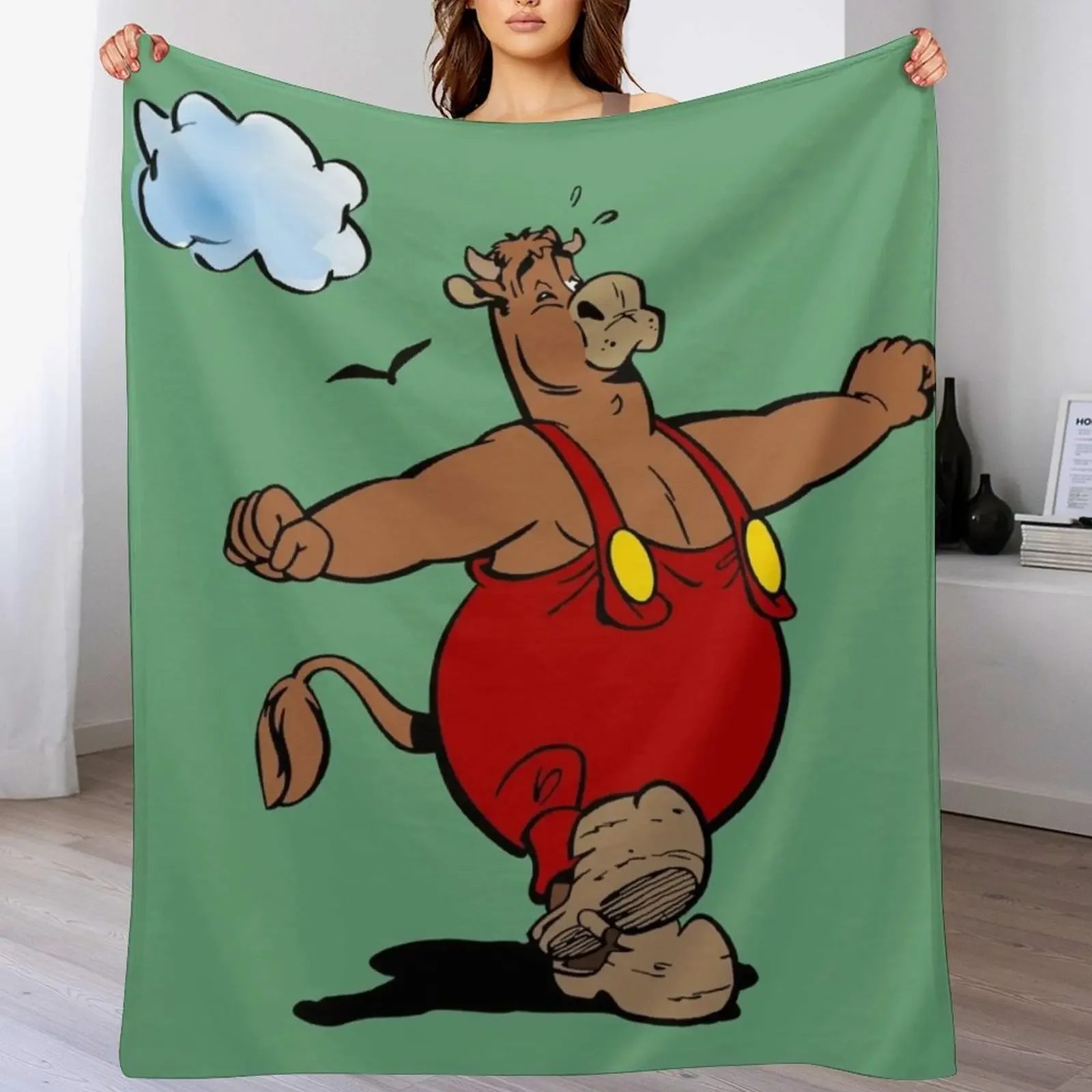 

Ox Tales Throw Blanket Fuzzy Plush Throw Blanket for Sofa Chair