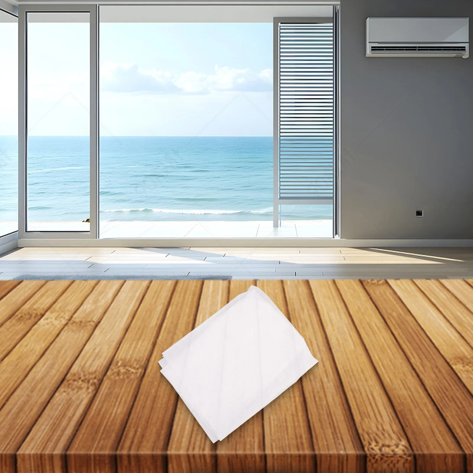 Air Conditioner Filter Accessories Air Purifying Allergic Indoor Non-woven Fabric Particles Parts Repair Smooth 2pcs