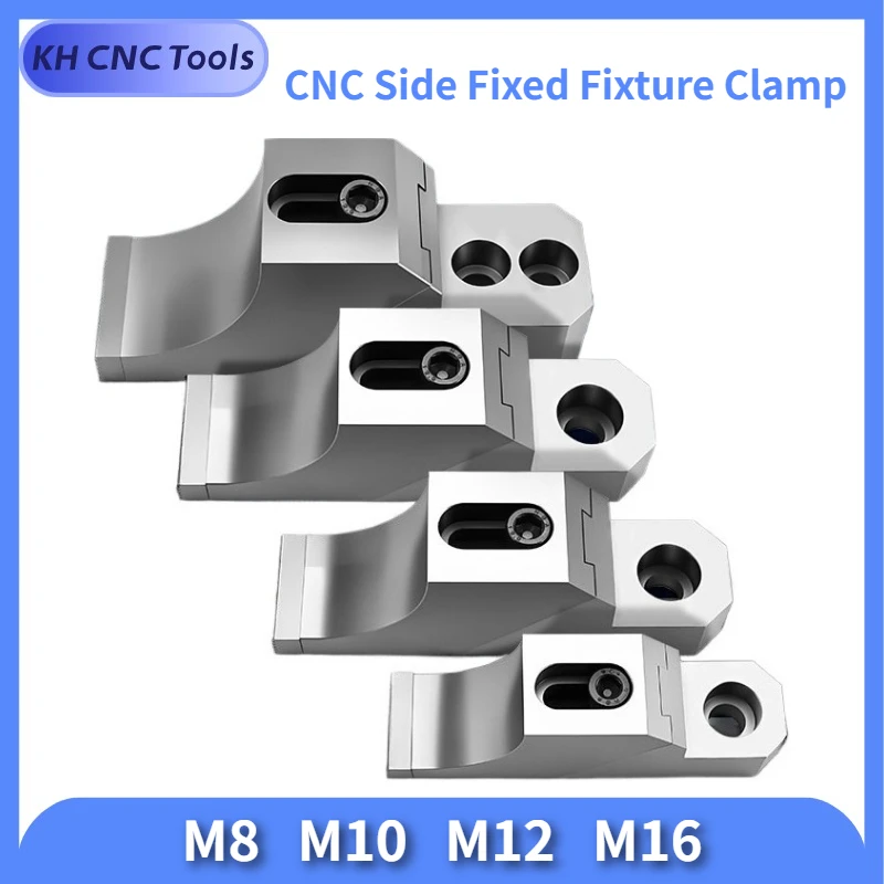 M8 M10 M12 M16 CNC Side Fixture Fixed Precision Fixtures Clamping OK Vise Frog Clamps Flat End Bench Vice Workholding Fixturing