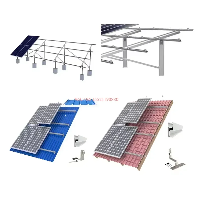 wmwmnu Complete Set on Grid Solar System 110KW Direct From China Factory With Mono Series Solar Panels