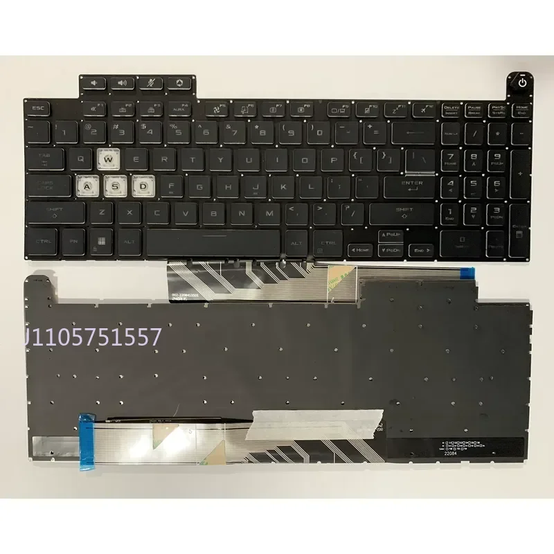 Keyboard for US Asus TUF Gaming A15 F15 FA507 FA507R Notebook