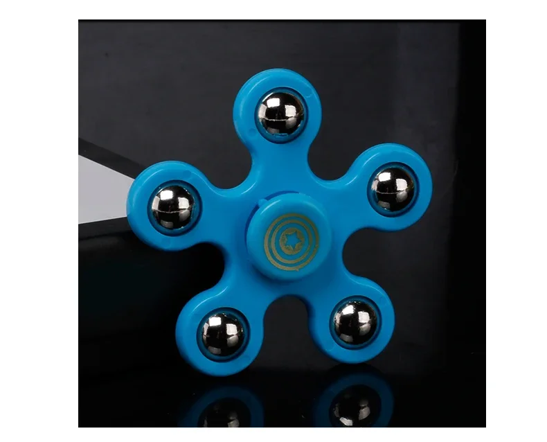 55 piezas/lote DHL Piñón giratorio de cinco puntas para niños, spinner de mano, spinner de dedo para la ansiedad