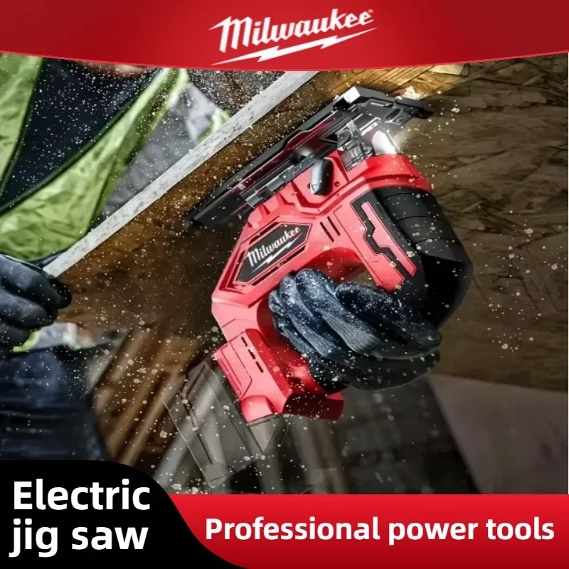 Milwaukee 3000RPM Bezkartáčová křivková pila Akumulátorová elektrická přímočará pila Přenosná nastavitelná dřevoobráběcí elektrická pila - náhled 2