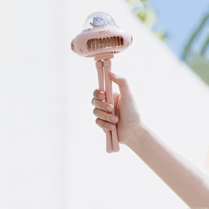 2022 Octopus Baby Stroller  Fan Portable Handheld USB Multifunctional Silicone Holder Fan Desktop Rechargeable Mini Cooling Fan