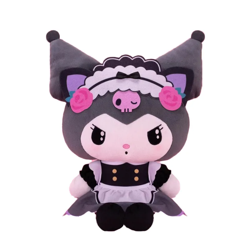 

Original Goods Stock FuRyu Kuromi 35CM Cartoon Anime Figure Plush Toys Super Cute Home Decoration Gifts for Girls and Children