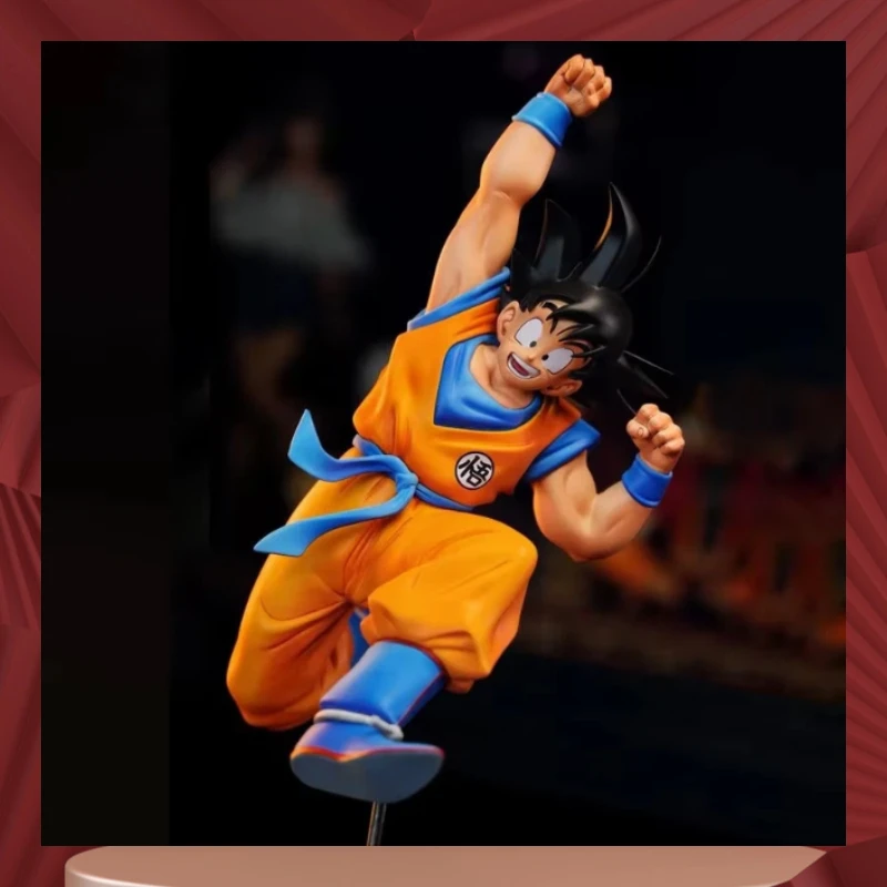 

Коллекционная фигурка Гоку из аниме Dragon Ball Z, 24 см, для демонстрации на компьютерном столе, подарок