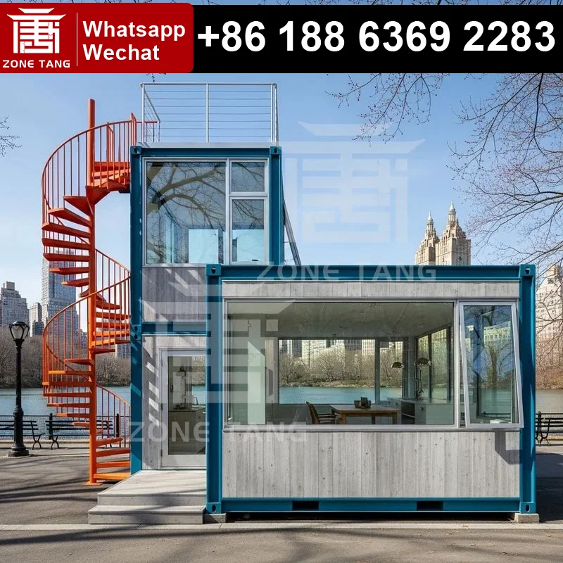 Modern Shipping Container Home Small House Smart Technology Fabricated Homes Temporary Residential Detachable Flat Pack House