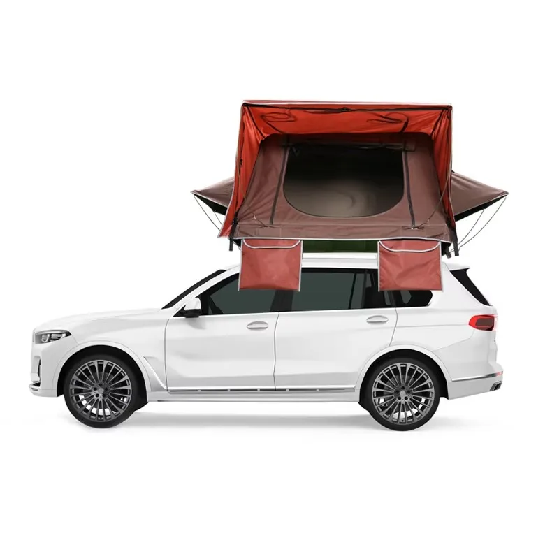 Fully Automatic Side Flipping Roof Tent Quick Opening ABS Aluminum Alloy Hard Top for SUV Outdoor Camping Vehicle Mounted Tent