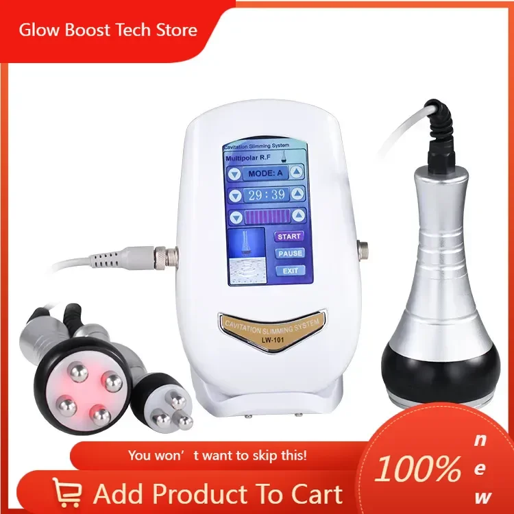 

NYAu-34 Auro 3 in 1 Cavitation Radiofrequency Lipocavitation Professional Beauty Machine