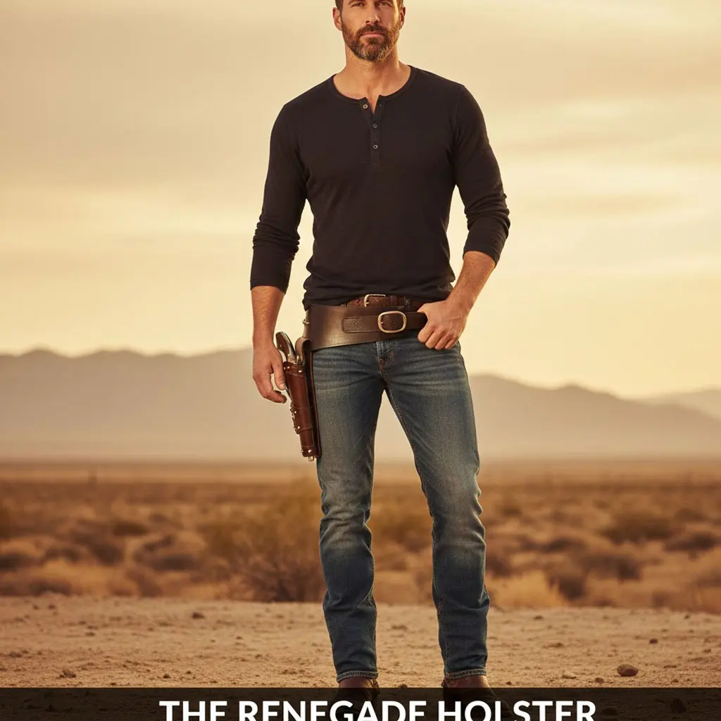 

Кобура для револьвера в стиле вестерн, реквизит для костюма ковбоя, поясной ремень, реквизит для револьвера