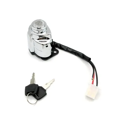 Motorcycle Ignition Switch Lock Accessories With 2 Key For Honda Shadow VT600 400 750 Steed Magna250 VLX 400 VLX600 CA250 DDY250