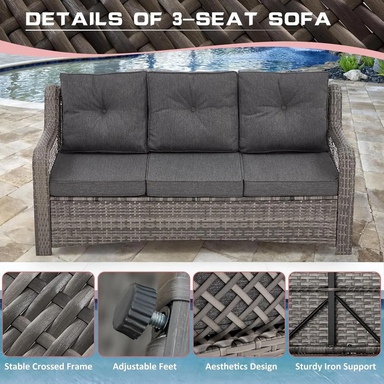Thumbnail 3 - #3 Outdoor Sofas Price Drop Alerts