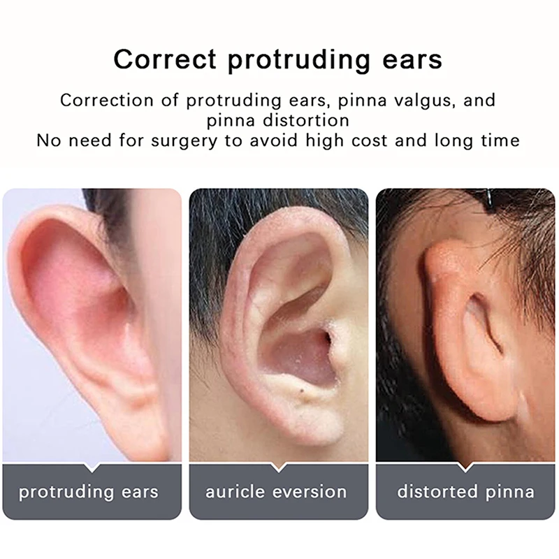 2/4/6/8Pcs Invisible Protruding Ears Correctar Tape Ear Aesthetic Correctar Without Surgery Beauty Makeup Tool Small Portable