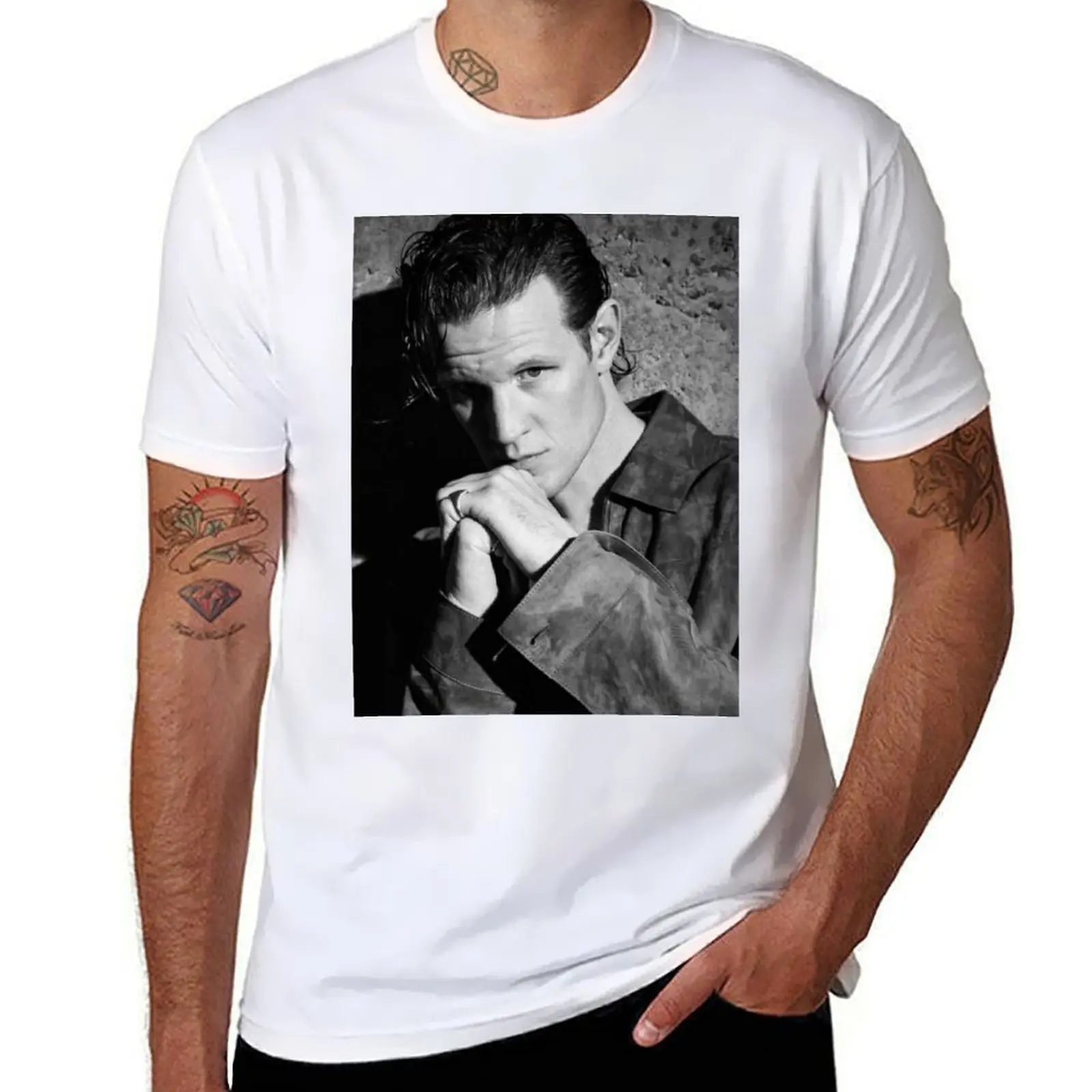 

B&W MATT S. T-Shirt man t shirt luxury funny t shirts man T-Shirt