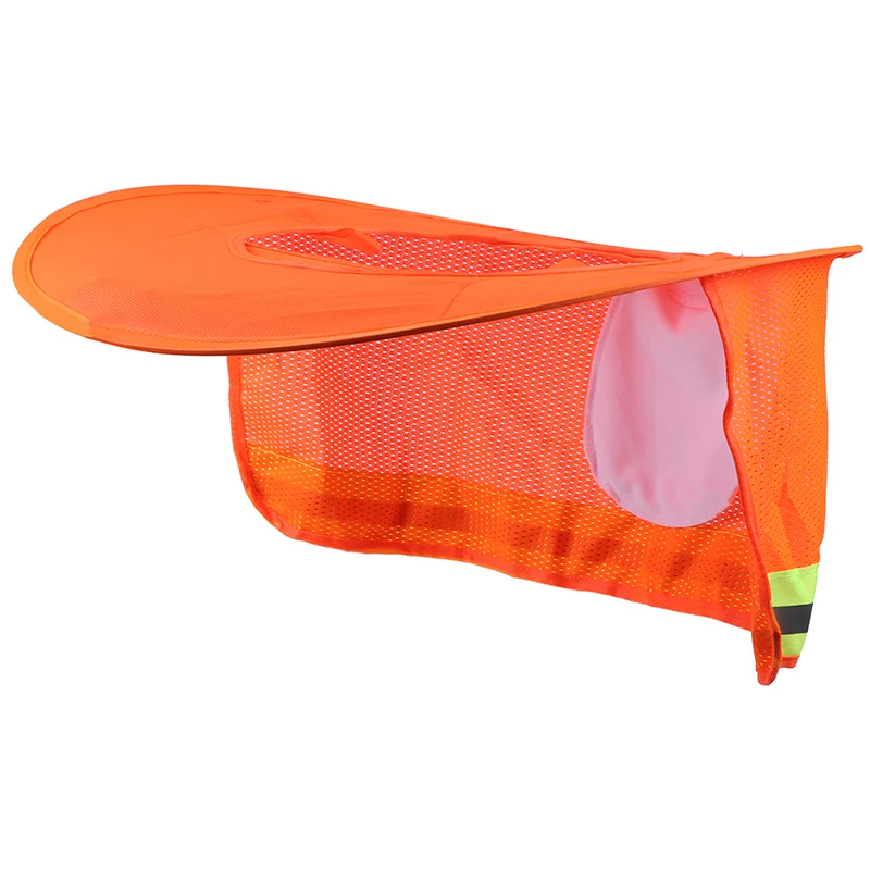 Summer Hard Hat Neck Shield Sun Shade Helmet Neck Shield Reflective Protection Prevent Sunburn For Construction Workers