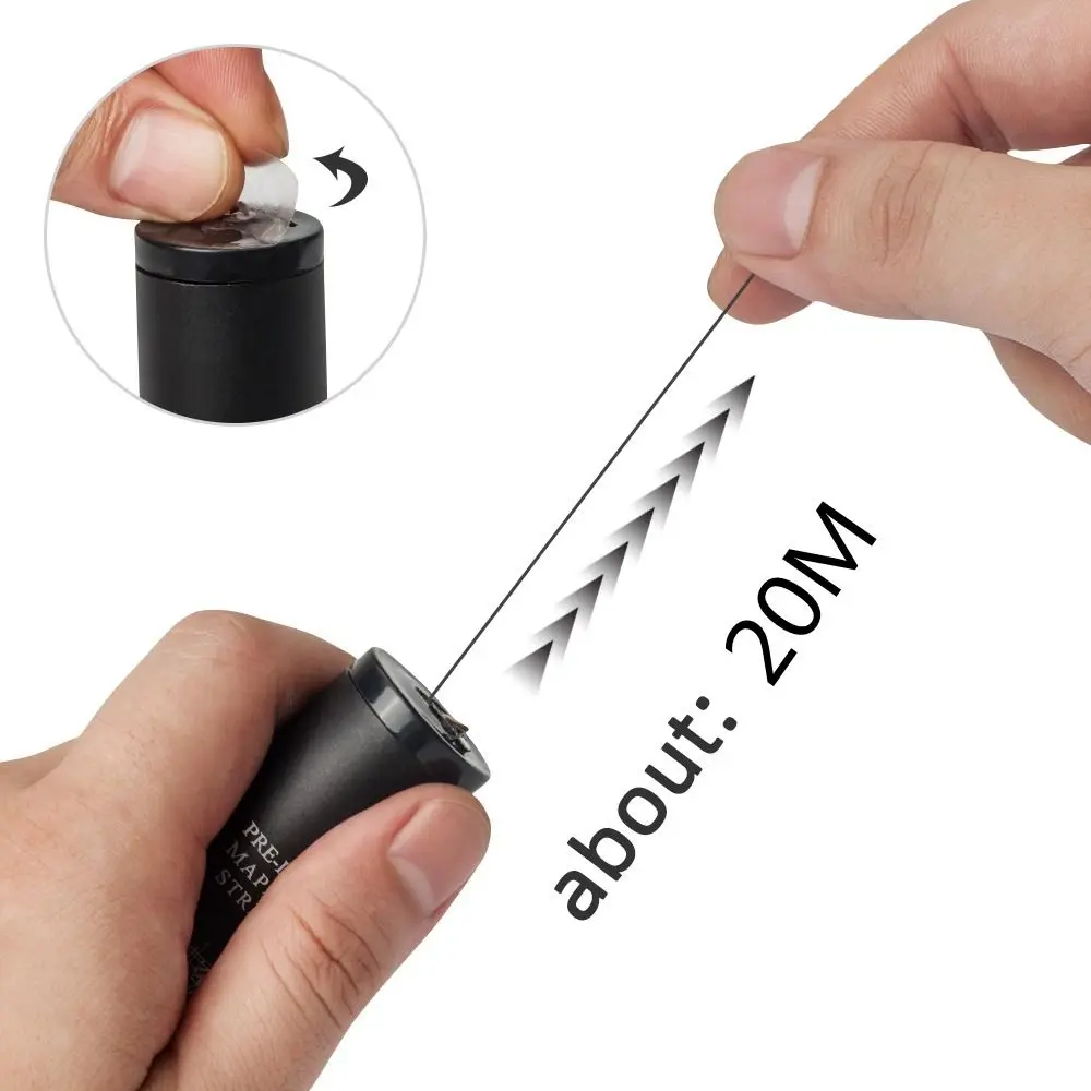 Embroidery Thread Ruler Mapping Pre-ink String 20M Tattoo Thread Permanent Positioning Line Eye Brow Eyebrow Measuring Tools