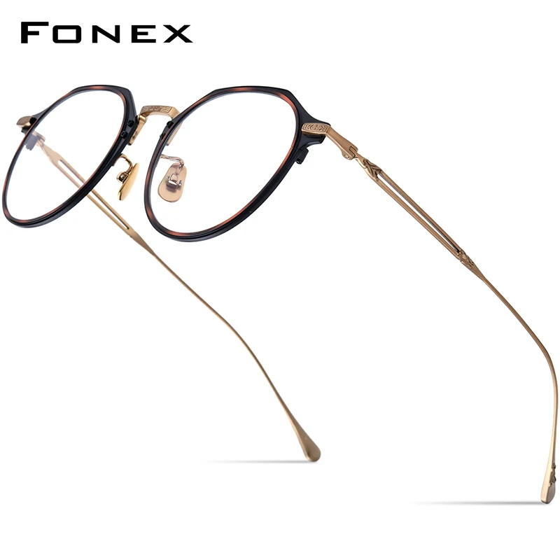 fonex-simple-design-oculos-de-titanio-para-homens-e-mulheres-oculos-quadrados-retro-e-061-novo-2023