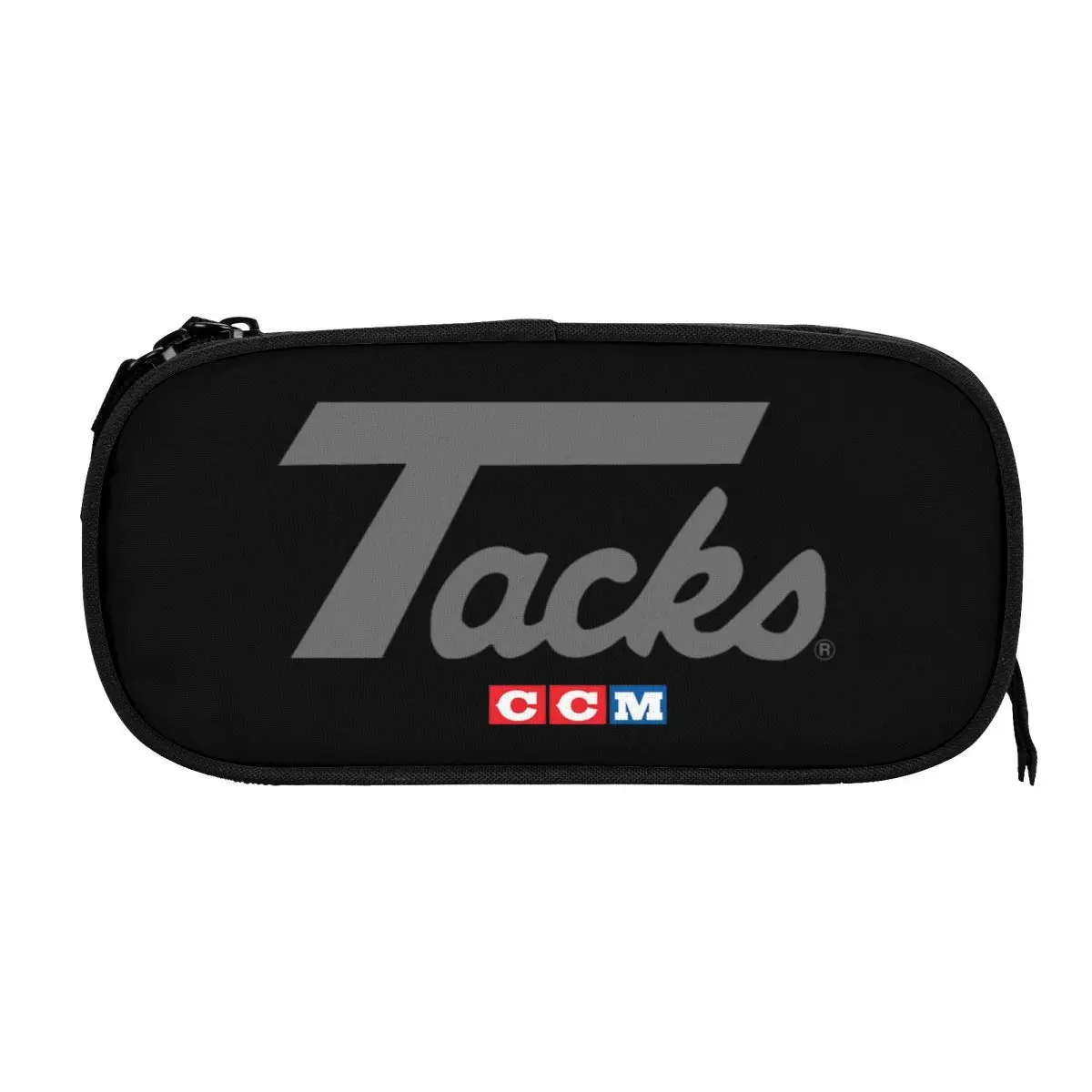 CCM ريترو هوكي الجليد شعار مقلمة للطلاب الهدايا صندوق القلم حقيبة أقلام رصاص تخزين كبير قلم رصاص الحقيبة تخزين القرطاسية #3