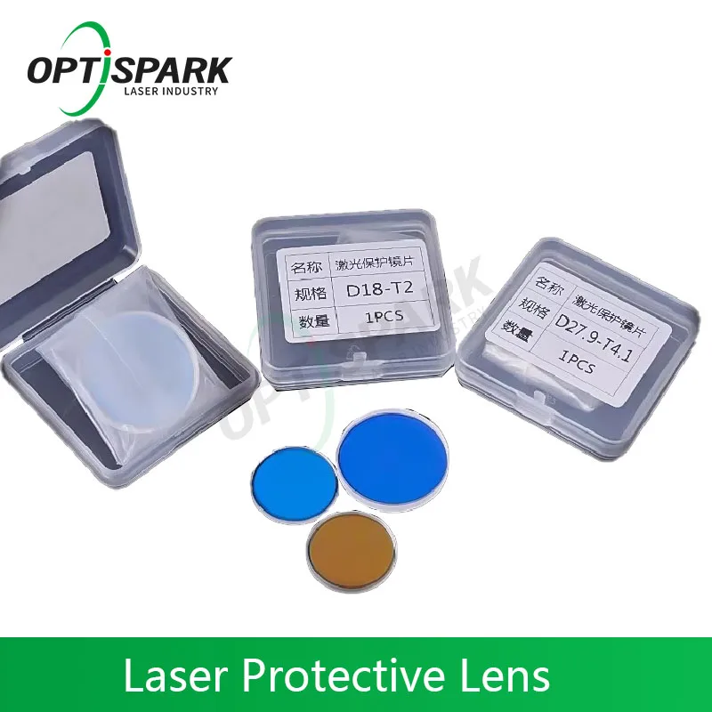 5PCS/set Laser Protection Lens Protective Windows 37x7 27.9x4.1 for Raytools Precitec WSX Fiber Laser Cutting Machine Head Part