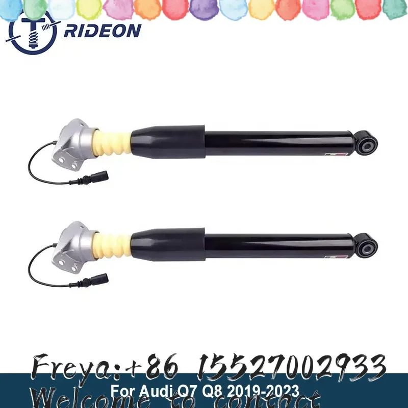 1 Pair Rear Shock Absorber Assembly Air Suspension Spring For Q7 Q8 2019-2023 4M0616031AT Car Parts