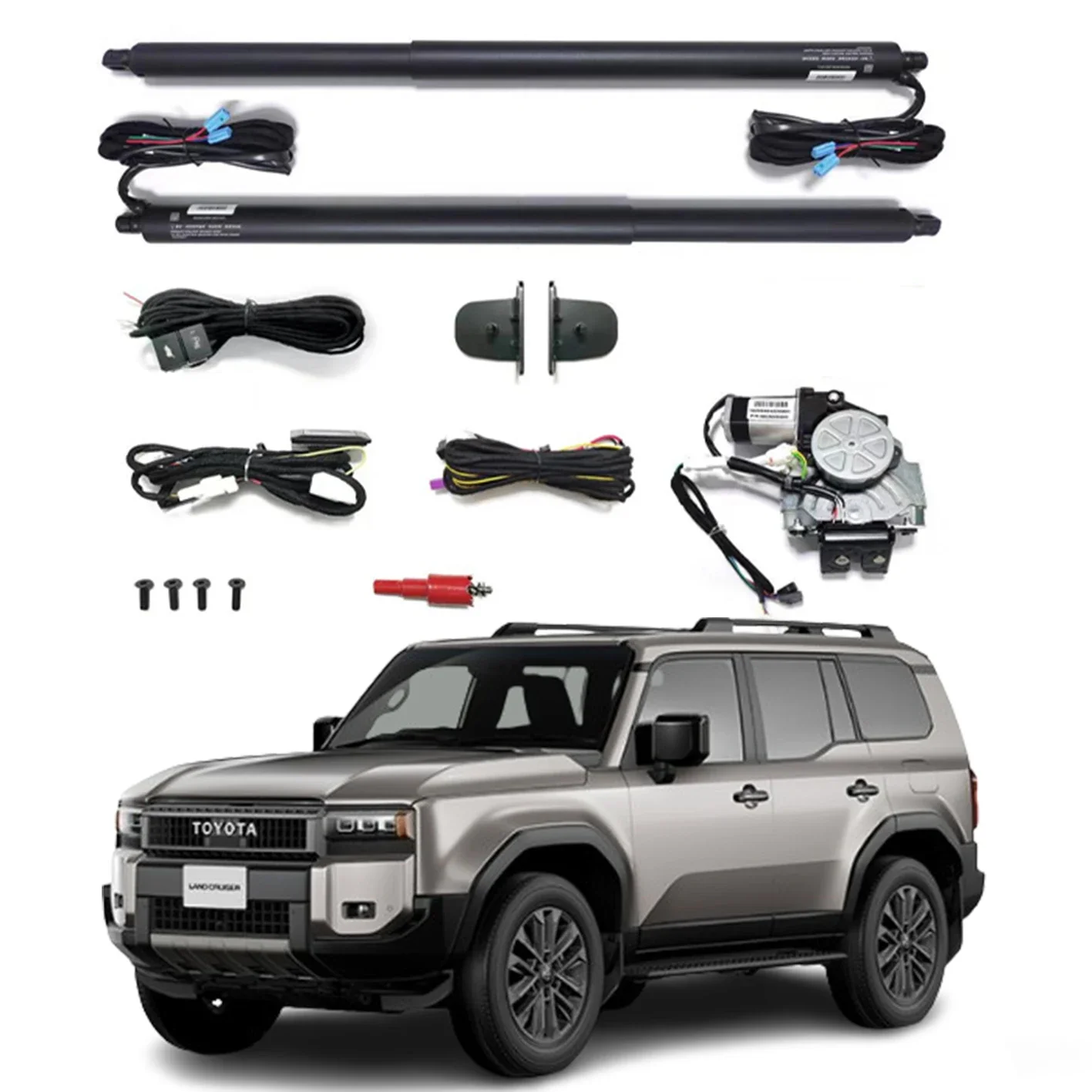 Auto smart electric tailgate kick sensor Power Tail Gate Lift System for Toyota new Prado 2024+