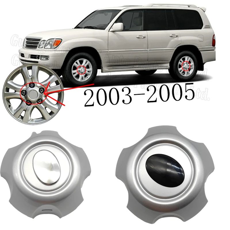 

1 шт., серебристые центральные колпаки колес, крышка ступицы OEM для Lexus Lx470 2003-2006, ступичные колки 42603-60600