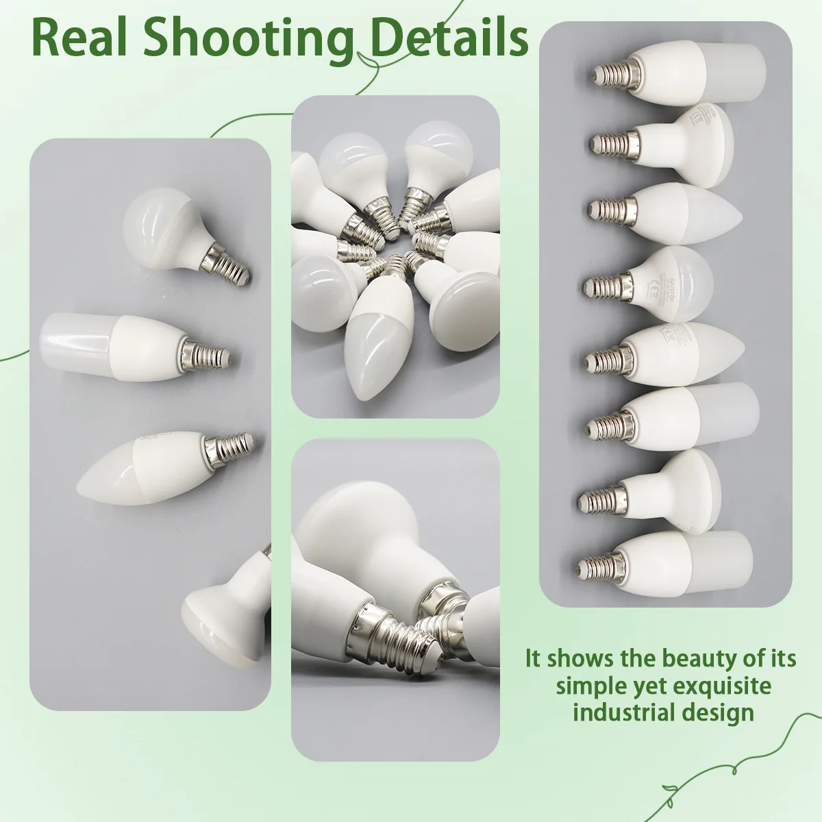 20 piezas E14 LED RA80 + bombilla LED tipo vela lámpara 3W 7W 9W interior cálido blanco frío luz Natural AC220V 240V bombillas decoración del hogar candelabro