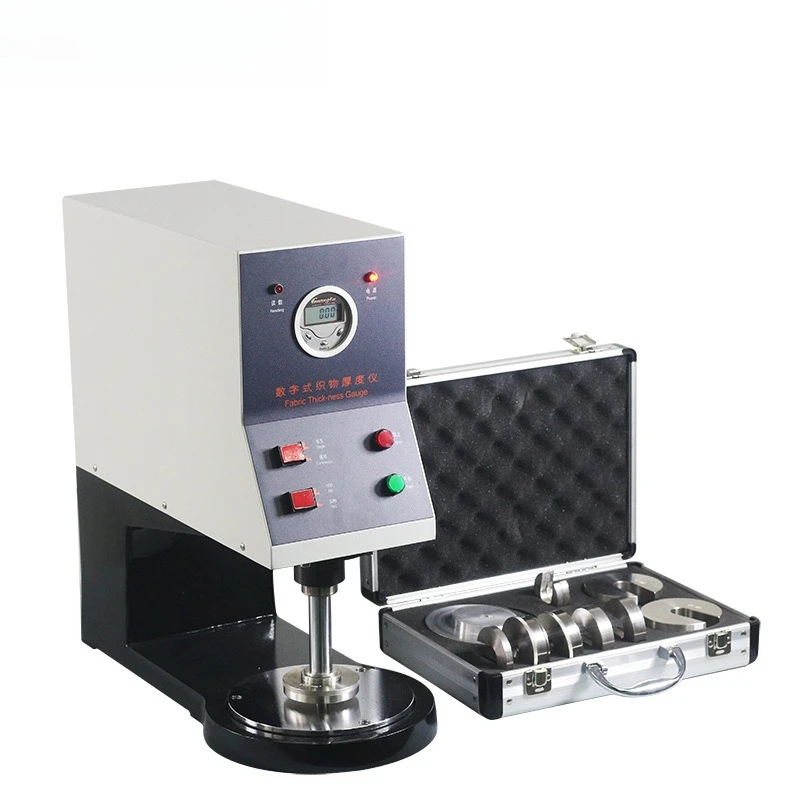 

Digital Fabric Thickness Gauge, Test Thickness Range 50mm Textile Thickness Gauge