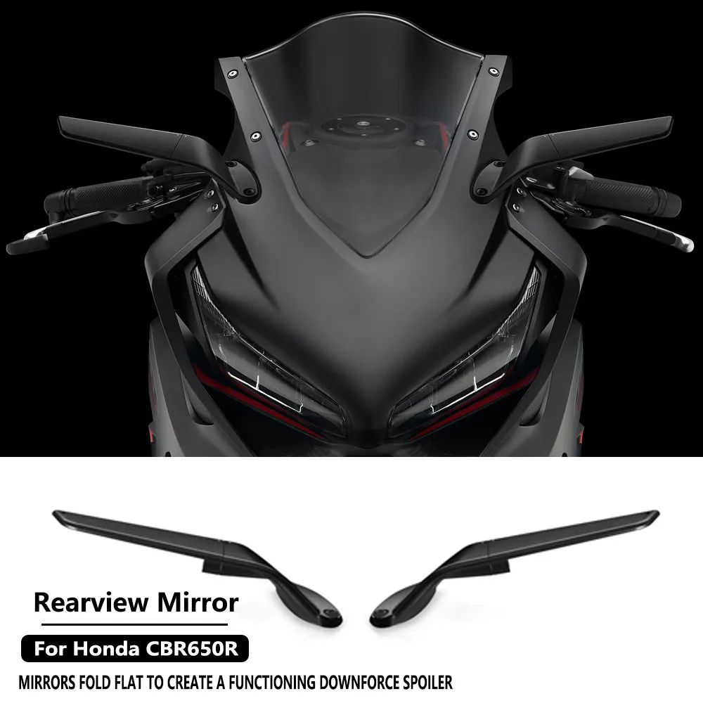 

New Rearview Mirror Motorcycle For Honda CBR650R cbr650r CBR 650R cbr650R 2019 2020-2026 Wind Wing Adjustable Rearview Mirror