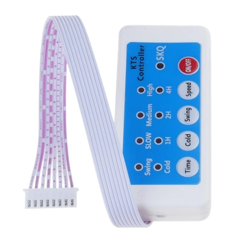 Universal Fan Circuit Board Cooling Fan Board Plastic Remote Control Board