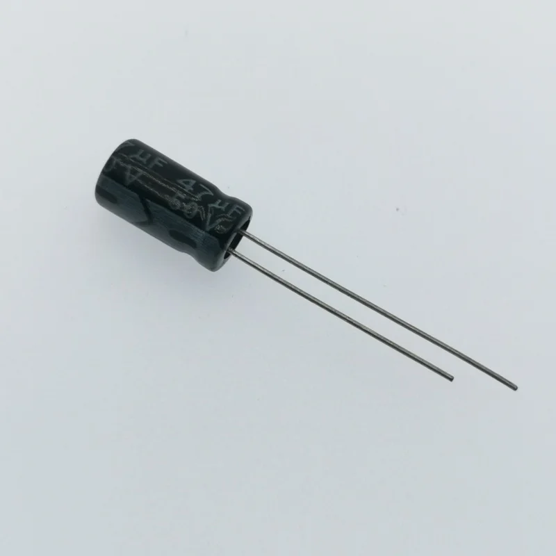 20PCS    Direct plug-in electrolytic capacitor 47UF 50V 20% 3.6x12mm