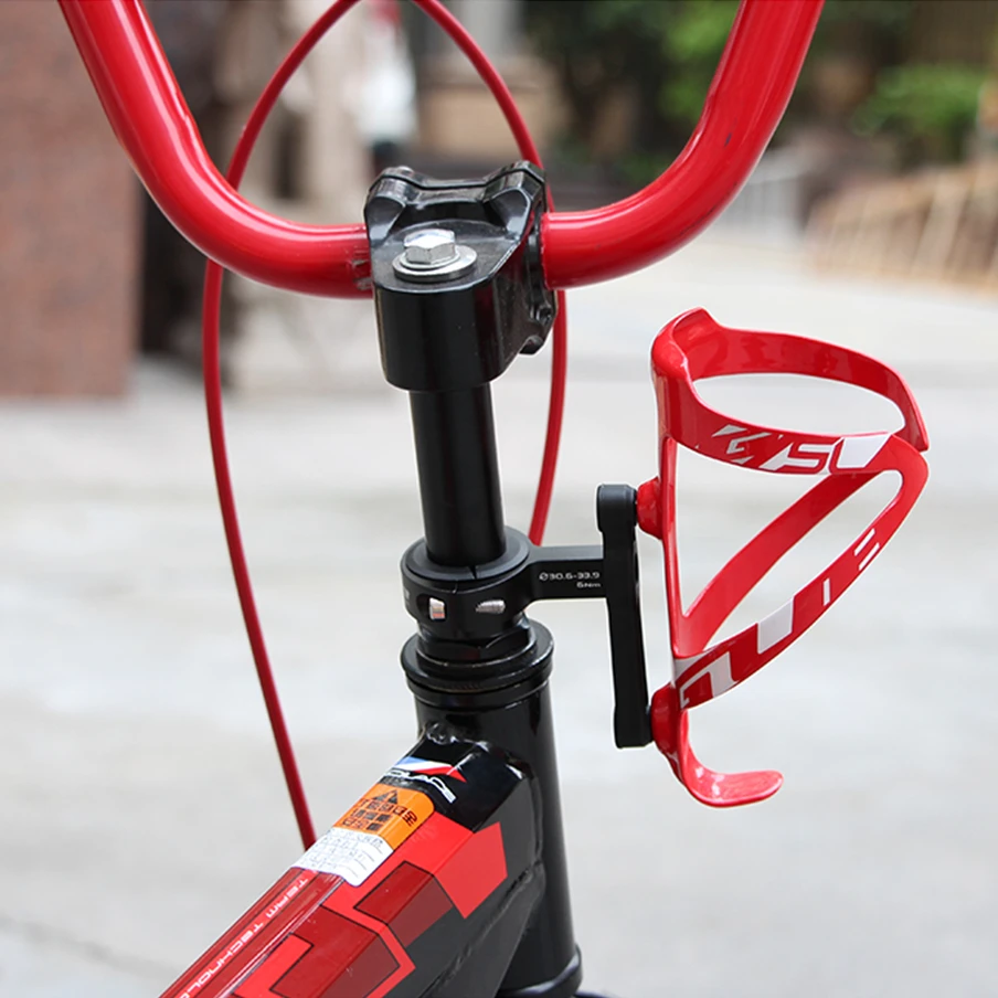 GUB G-21 Bicycle Handlebar Bottle Cage Adapter MTB Road Folding Bike Water Rack Clip Handlebar Seatpost Holder Clips Mount