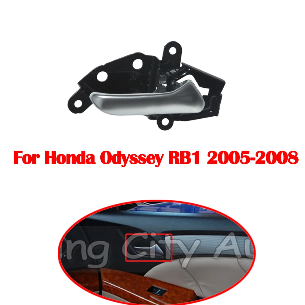 For Honda Odyssey RB1 2005-2008 Car Inner Door Handle Door Opening Pull Handle Clasp Handle Interior Doorknob Buckle Latch