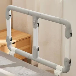 Bedside Safety Rail Elderly Assist Handle Anti-Fall Bed Guard Foldable Medical Bed Rail for Seniors and Children