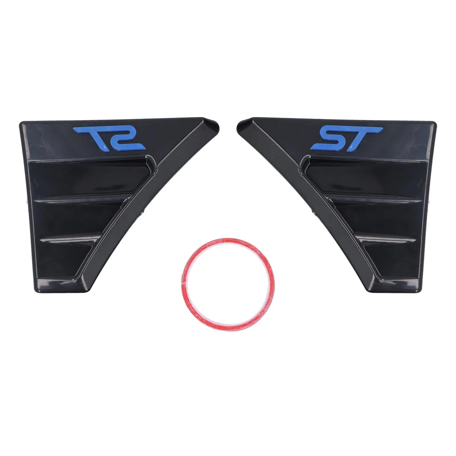 

Rear Window Louver Pair of Rear Window Quarter Louver Cover for st Style Side Vent Fit for Ford focus MK 2 Rear Window Shutter